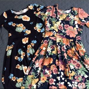 LuLaRoe Vintage Floral Ameliax2